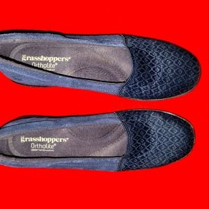 Grasshopper Ortholite slip on shoes